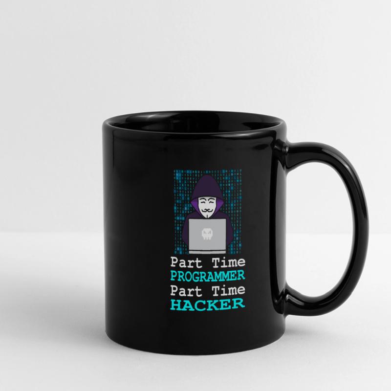 Programmierer Coder Software Entwickler Panorama-Tasse farbig