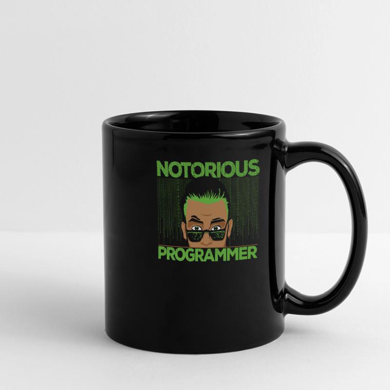 Programmeur Coder Développeur de logiciels Mug panoramique uni