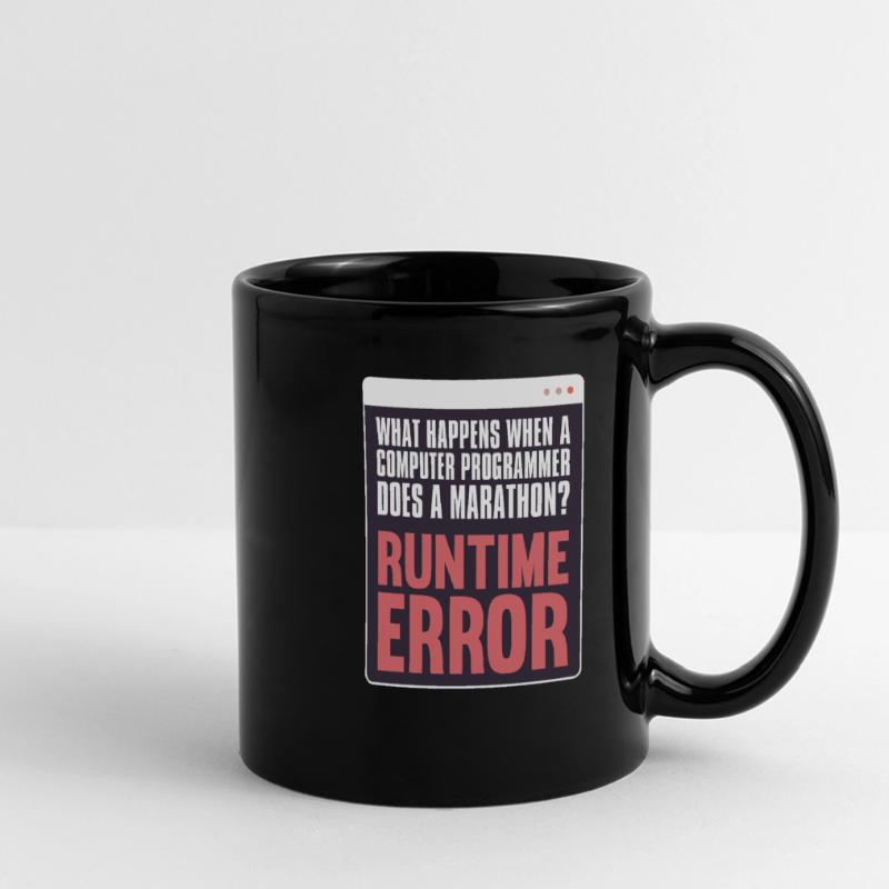 Programmeur Coder Développeur de logiciels Mug panoramique uni