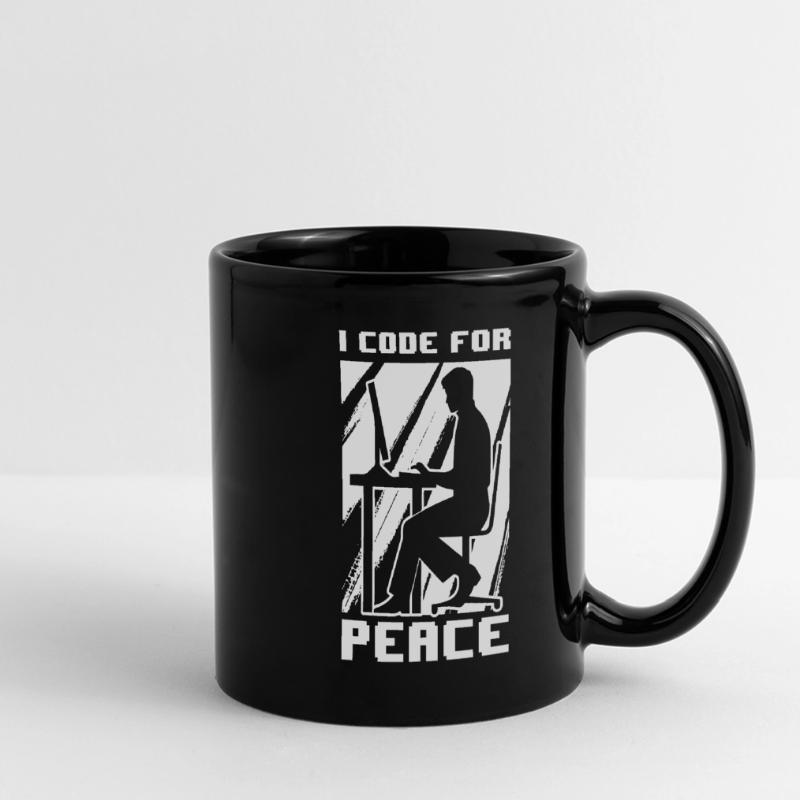 Programmeur Coder Développeur de logiciels Mug panoramique uni