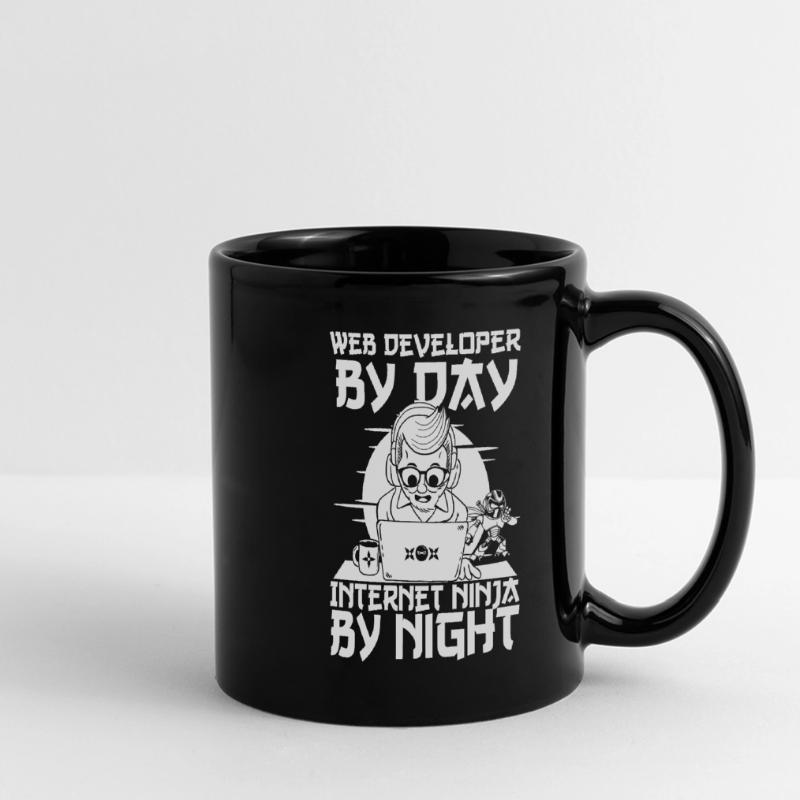 Web Developer Web Developer Web Developer Full Colour Panoramic Mug