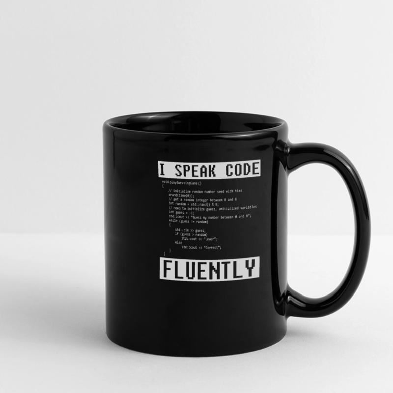 Developer Coder Programmer Funny Full Colour Panoramic Mug