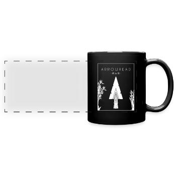 Arrowhead Chinese Hanzi Arrowhead Hunter - Full Colour Panoramic Mug - black - Front