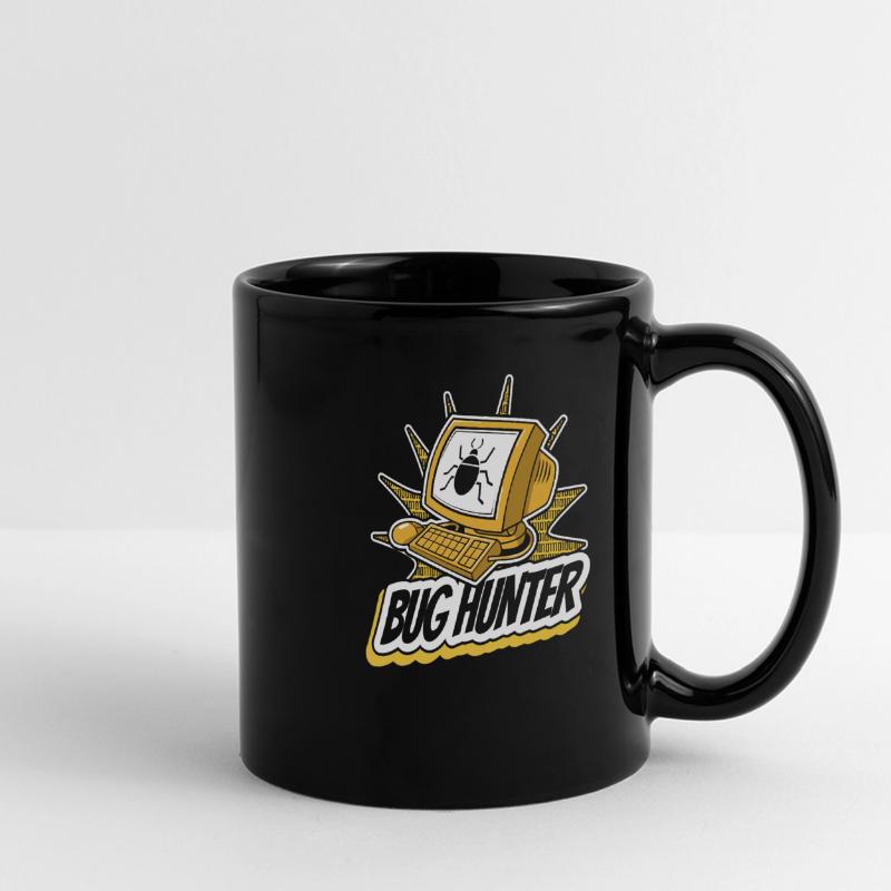 Bug Hunter Softwareingenieur Developer Coder Panorama-Tasse farbig