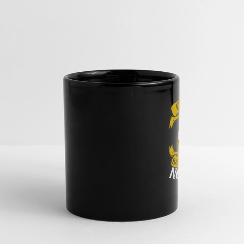 Calm Down It's Not A Shark Python Banana Ball Panorama-Tasse farbig