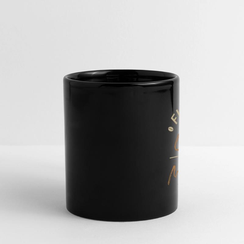 Fueled by Coffee and my Python Python Banana Ball Panorama-Tasse farbig