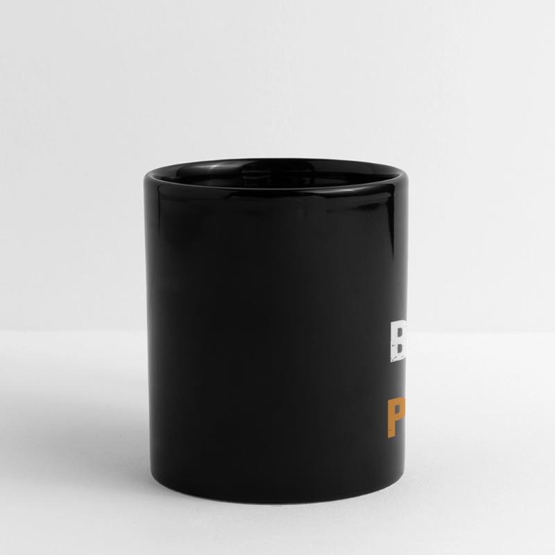 La vie est meilleure avec une boule de banane serpent Python Mug panoramique uni