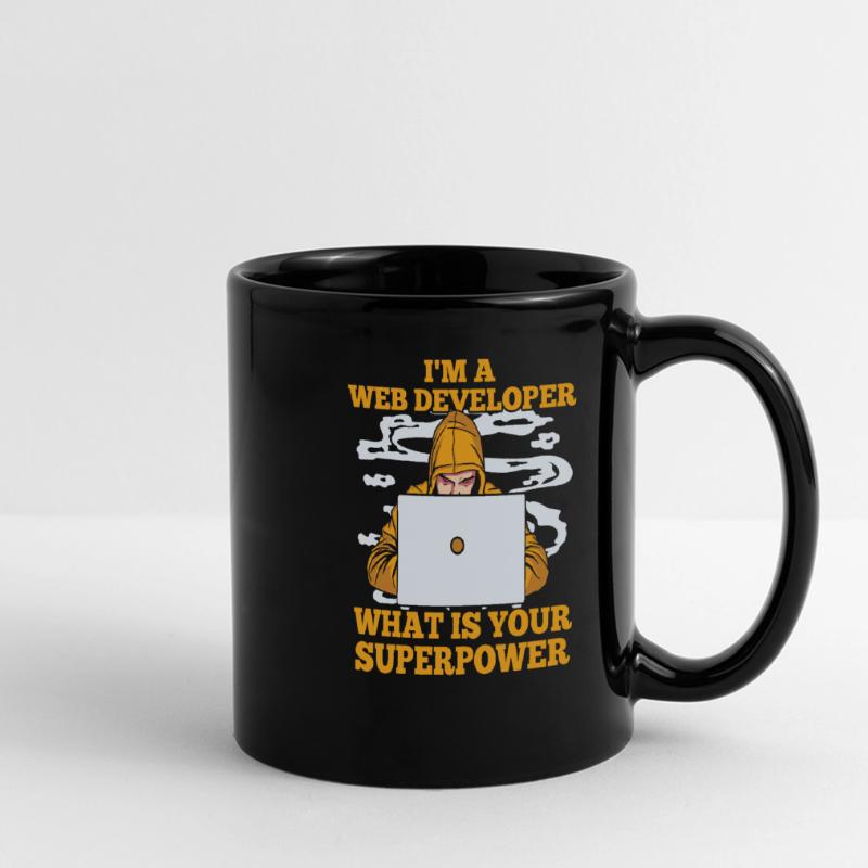 Web Developer Web Developer Zool Full Colour Panoramic Mug