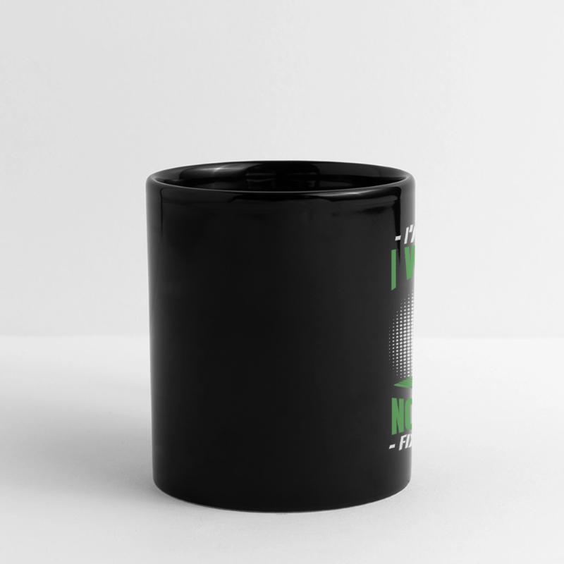 No I Will Not Fix Your Computer Developer Panorama-Tasse farbig
