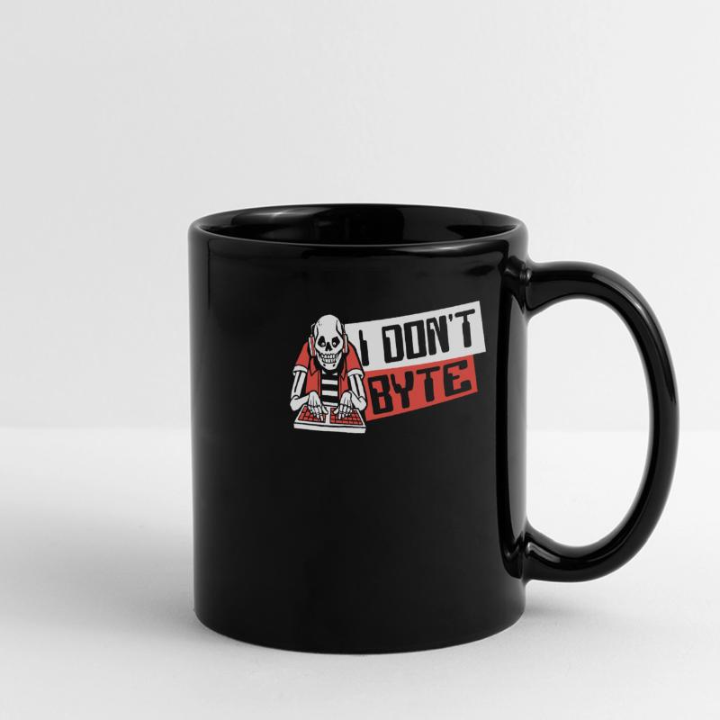 I Don't Byte Software Engineer Developer Coder Full Colour Panoramic Mug