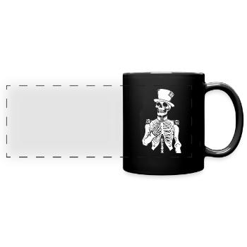 Fan Train Spielmannszug - Full Colour Panoramic Mug - black - Front