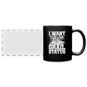 Sneakers - Full Colour Panoramic Mug - black - Front
