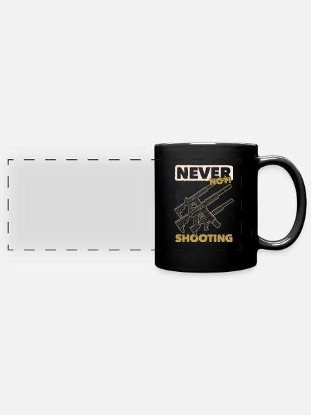 Airsoft - Panorama-Tasse farbig - Schwarz