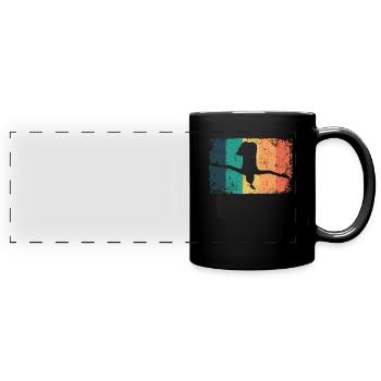 Diving, Artistic Jumping, Synchronized Diving - Full Colour Panoramic Mug - black - Front