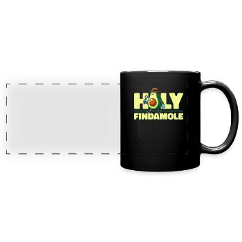 Médecin légiste Avocat Holy Findamole - Mug panoramique uni - noir - Devant