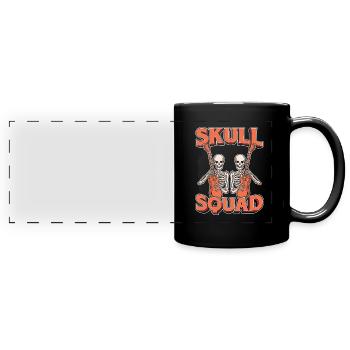 Bassist Bass Guitar Basser - Full Colour Panoramic Mug - black - Front