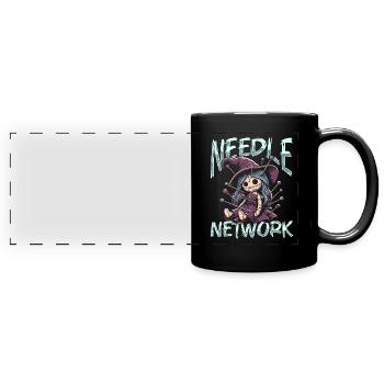 Acupuncturist Team - Full Colour Panoramic Mug - black - Front