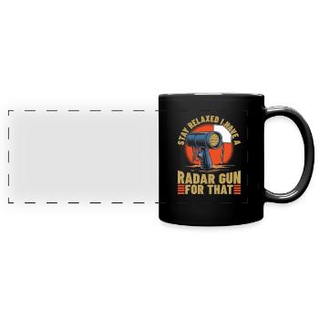 State Policeman - Full Colour Panoramic Mug - black - Front