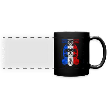 Frenchcore 200 BPM Rave Festival Geschenk - Panorama-Tasse farbig - Schwarz - Vorne
