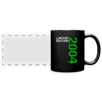 2004 Édition Limitée Anniversaire Cadeau Femme Mari - Mug panoramique uni - noir - Devant