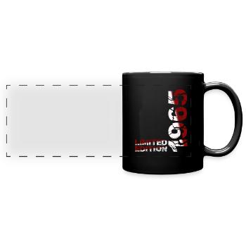 1965 Limited Deco Edition 58th Birthday Outfit - Full Colour Panoramic Mug - black - Front
