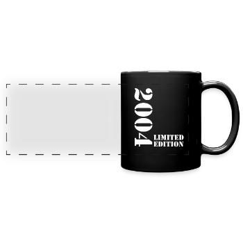 2004 Édition Limitée Anniversaire Cadeau Femme Mari - Mug panoramique uni - noir - Devant