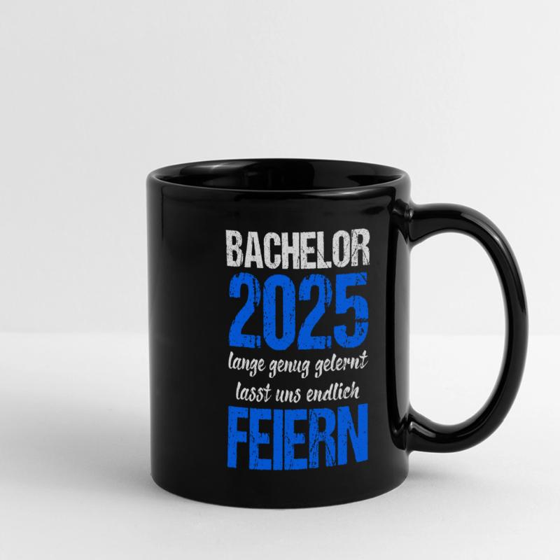 Bachelor 2025 Learned Enough Gift Student Uni Full Colour Panoramic Mug