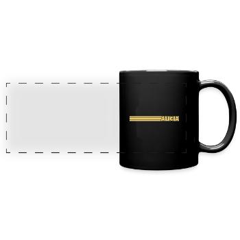 Style Alicia - Panorama-Tasse farbig - Schwarz - Vorne