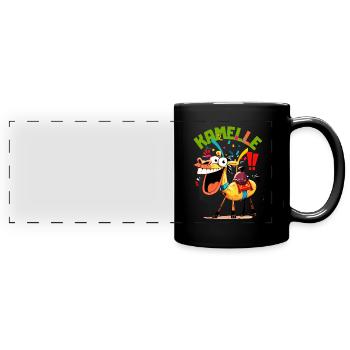 Carnaval Chameau Alaaf Camel Cologne Costume Drôle - Mug panoramique uni - noir - Devant