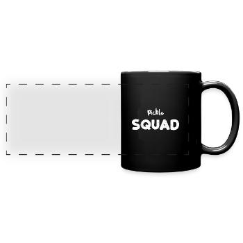 Pickle Squad - Vegetables - Panorama-Tasse farbig - Schwarz - Vorne