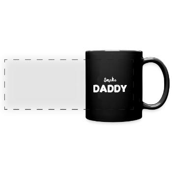 Smoke Daddy - BBQ - Panorama-Tasse farbig - Schwarz - Vorne