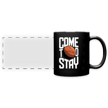 Mars Planète Planète Système Solaire - Mug panoramique uni - noir - Devant