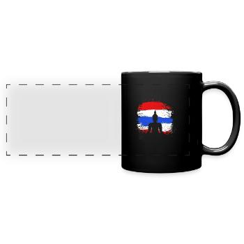 Thaïlande - Mug panoramique uni - noir - Devant