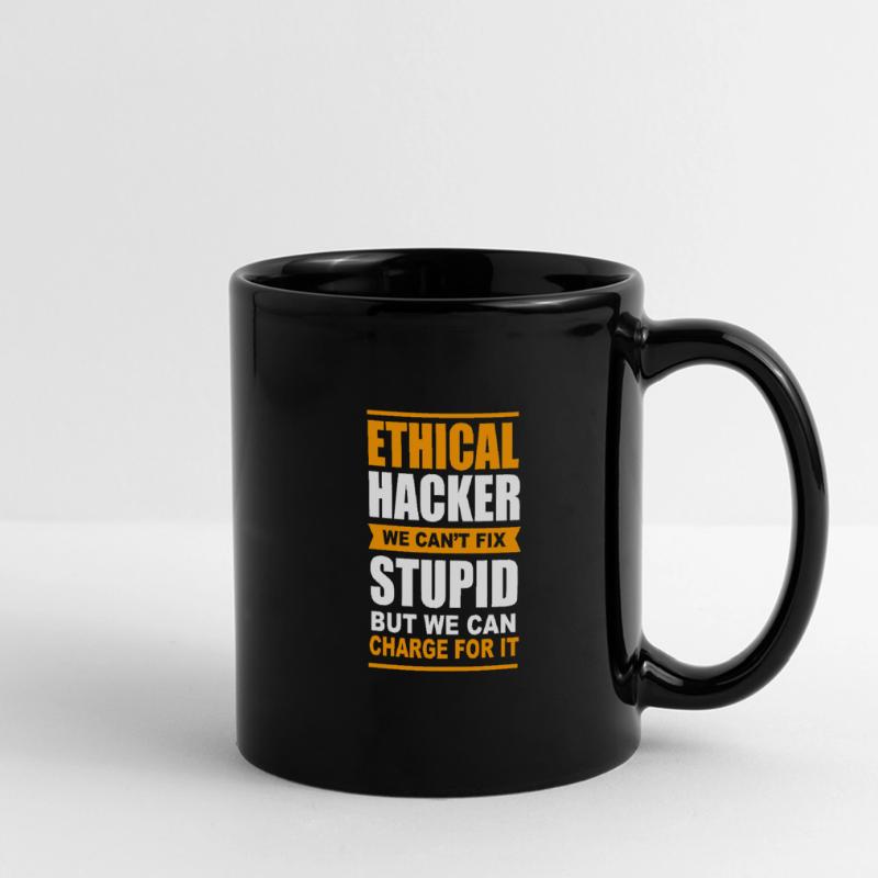 Cybersecurity Cyber Programmer Hacker Full Colour Panoramic Mug