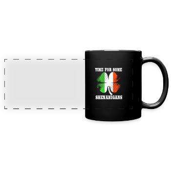 Shenanigan - Full Colour Panoramic Mug - black - Front