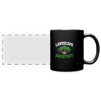 architecture - Full Colour Panoramic Mug - black - Front