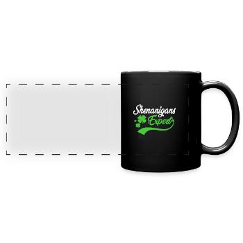 Shenanigan - Full Colour Panoramic Mug - black - Front
