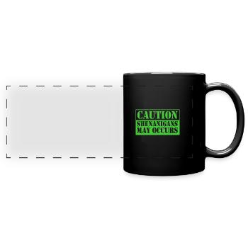 Shenanigan - Full Colour Panoramic Mug - black - Front