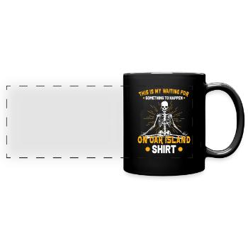 Oak Island Schatzsuche Geheimnis Von Oak Island - Panorama-Tasse farbig - Schwarz - Vorne