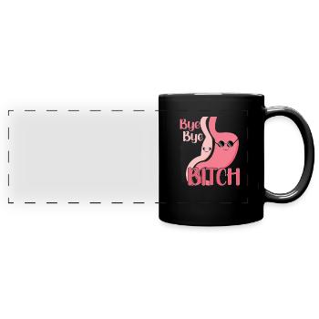 Sleeve gastrectomy Sleeve gastrectomy - Full Colour Panoramic Mug - black - Front