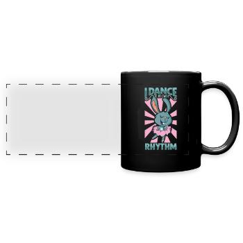 Ballet Ballerina Dance Dancer Dancing Ballet Gift - Full Colour Panoramic Mug - black - Front