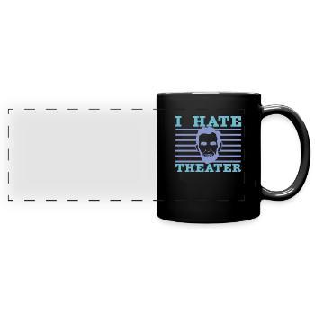 Abraham Lincoln Theater Theatre US History - Full Colour Panoramic Mug - black - Front