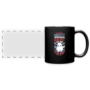 Bodybuilding Powerlifting Weightlifting Fitness - Full Colour Panoramic Mug - black - Front