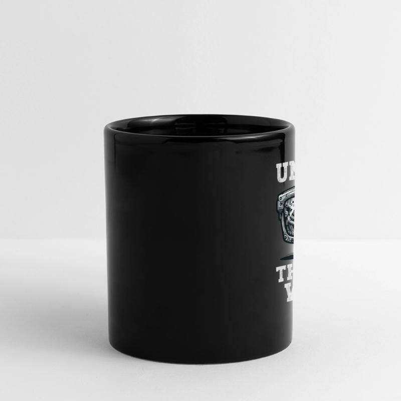 Artificial intelligence, machine learning, data Full Colour Panoramic Mug
