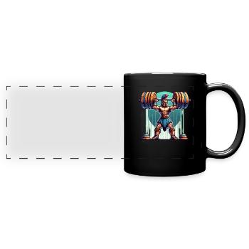 Julius Caesar Roman History Roman Empire - Full Colour Panoramic Mug - black - Front