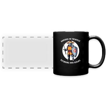 Analyste Piratage Éthique Cybersécurité Éthique - Mug panoramique uni - noir - Devant