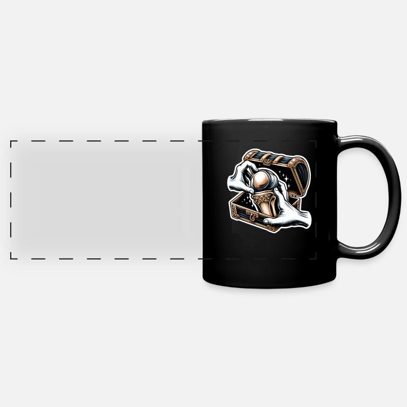 Hüftgelenkersatz Op Hüftchirurgie Post-op - Panorama-Tasse farbig - Schwarz