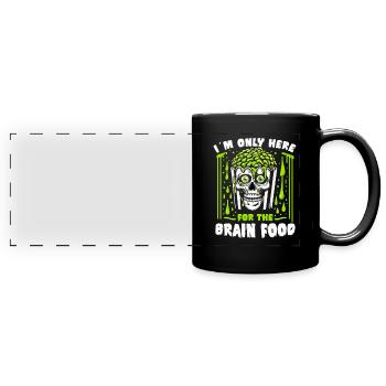 Horror Movie Fan Zombie Horror Classic - Full Colour Panoramic Mug - black - Front