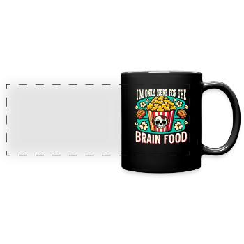 Horror Movie Fan Zombie Horror Classic - Full Colour Panoramic Mug - black - Front