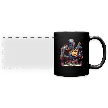 Renaissance-jahrmarkt-outfit Mittelalterlicher - Panorama-Tasse farbig - Schwarz - Vorne